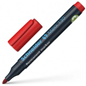 Permanentný popisovač Schneider Maxx 130 červený